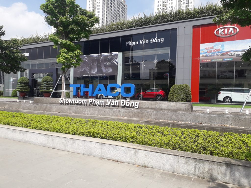 Nước thải Showroom ô tô